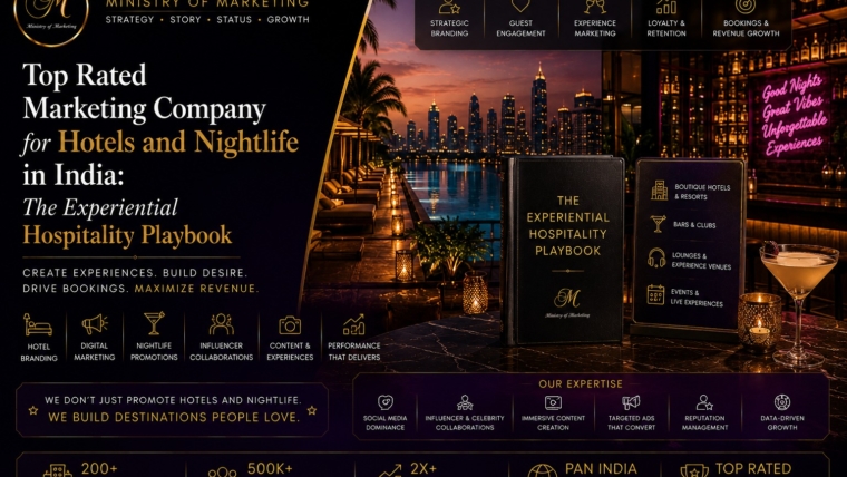 Top Rated Marketing Company for Hotels and Nightlife in India: The Experiential Hospitality Playbook