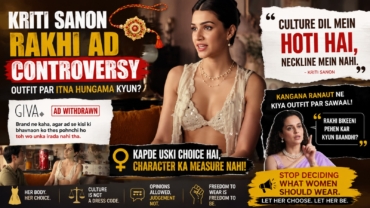 Kriti Sanon Rakhi Ad Controversy: Why Are Women Still Being Told What to Wear?