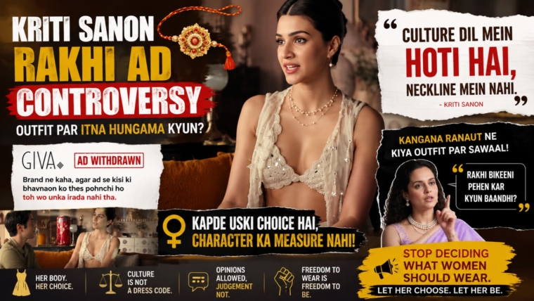 Kriti Sanon Rakhi Ad Controversy: Why Are Women Still Being Told What to Wear?