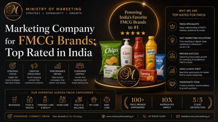 Marketing Company for FMCG Brands: Top Rated in India