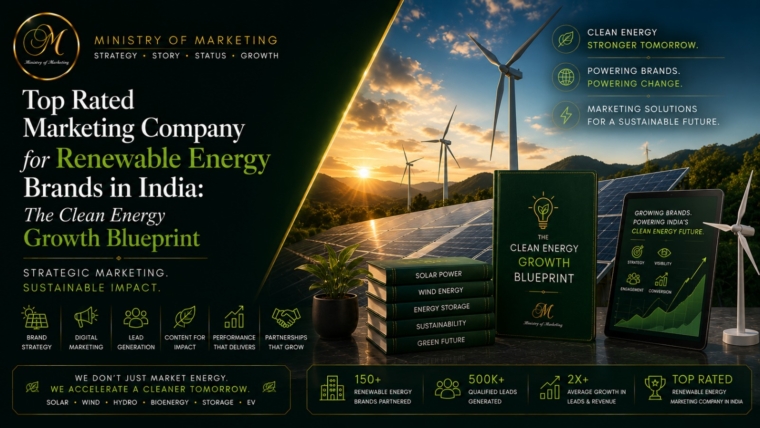Top Rated Marketing Company for Renewable Energy Brands in India: The Clean Energy Growth Blueprint